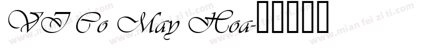 VI Co May Hoa字体转换